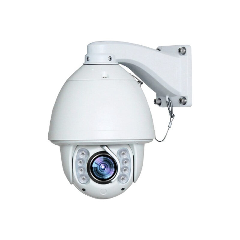 Cámara PTZ IP HD 1.3MP con Zoom Óptico 20X, Visión Nocturna 100m y Auto Tracking