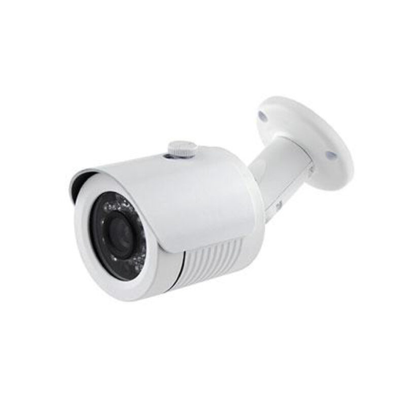 Cámara Bullet IP HD 1.3 MP con Audio y POE opcional