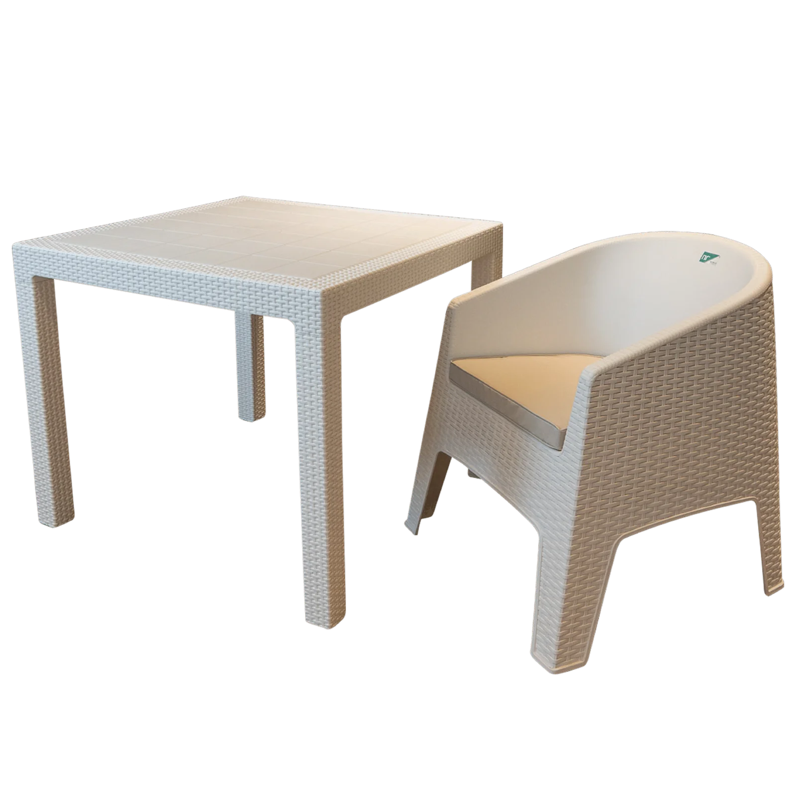 4 SILLONES OASIS + MESA FIDJI